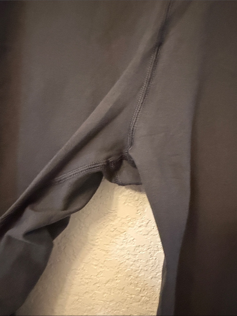 Pact dark gray workout pants with Printed Interior Label - Picture 5 of 6
